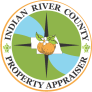 Indian River County Logo and Home button